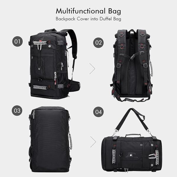 Convertible Travel Backpack - Image 7