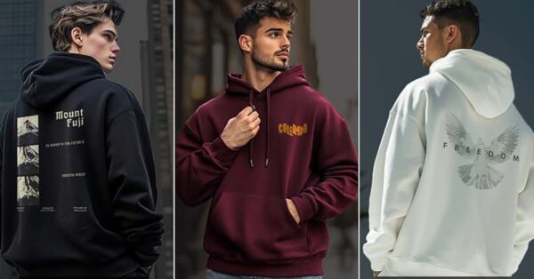 Nobero Men Oversized Hoodies
